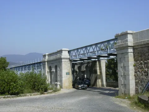 Ponte Internacional sobre el Miño entre Tui y Valença, 1886